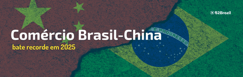 Comércio Brasil-China bate recorde em 2025