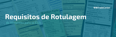Como adaptar um rótulo de alimentos para os EUA?